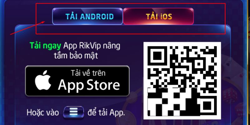 lua chon phien ban phu hop Hướng Dẫn Chi Tiết Cách Tải App RIKVIP Đơn Giản
